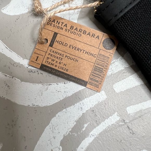 NWT “ Private “ Canvas Pouch - Picture 3 of 5